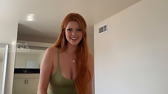 A Hot Redhead Takes On A Big Cock And Proves Her Skills