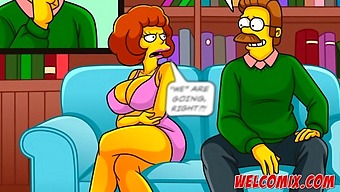 Swapping Wives With Simptoons! A Simpsons Porn Video