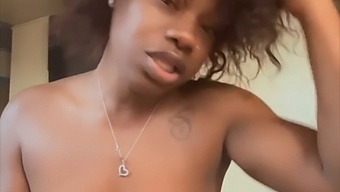 Stepbrother'S Black Stepsister Gives A Blowjob Before His Stepmom Arrives
