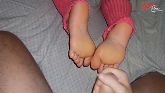 I Assisted My Stepson To Ejaculate On His Feet