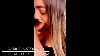 Gabriela Stokweel'S Expert Blowjob Leads To Orgasm - Book Your Session With Her