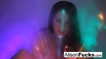 Alison Tyler, A Busty Beauty, Shines On The Dance Floor