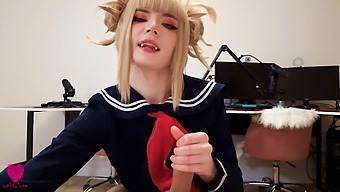 Himiko Toga Craves Hardcore Sex And Enjoys A Facial From The League Of Villains