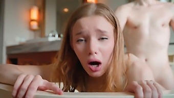 Young Girl In Shock Discovery In Bathroom Leads To Intense Pov Experience
