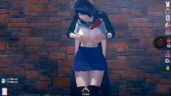 Experience The Ultimate In Erotic Pleasure With A Mechanical And Emotionless Ai Companion. Watch As She Seductively Showcases Her Stunning Short Black Hair And Massive Breasts In This Naughty Jk Edition. This Is Not Just Any Video, But A Real 3dcg Erotic Game That Will Leave You Breathless. Get Ready To Be Captivated By This Cute And Adorable Ai Girl.
