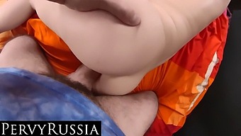 Russian Teen With Tight Ass And Pussy Films Pov Sex With Stepfather In 4k