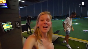 Steamy Encounter With A Stunning Blonde On The Golf Course - Sammmnextdoor'S Sizzling Rendezvous #25