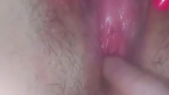 Intense Anal Play With A Big Dildo And Finger Stimulation