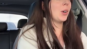 Public Solo Play With A Sex Toy At Tim Horton'S Drive-Thru