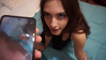Verified Amateur Step Sister'S Jealousy Leads To Pov Oral And Fucking