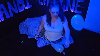 Sensual Milf Indulges In Balloon Fetish In A Safe And Consensual Way