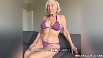 Busty Granny'S First Anal Experience Caught On Camera