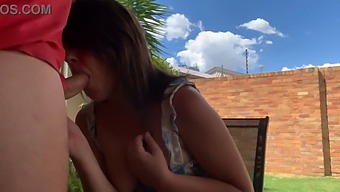 My Friend'S Wife Gave Me A Surprise Oral Pleasure Outside With Her Husband