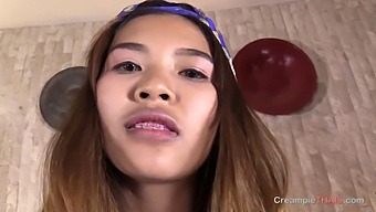 Asian Teen Auditions For A Creampie And Smiles With Braces